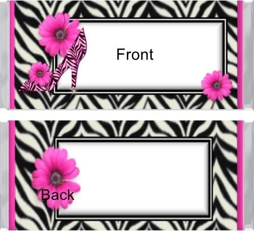 712. High Heel Zebra