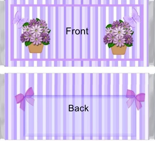 690. Purple Pot Flowers