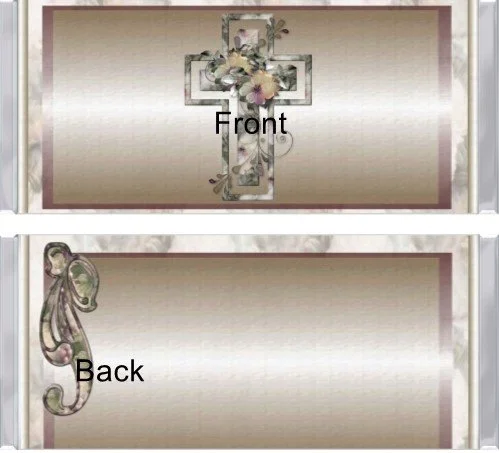 513. Cross & Flowers