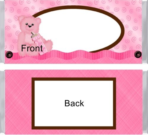 486. Pink Bear & Bottle