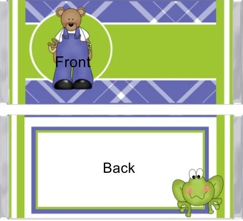 451. Blue Green Bear Frog