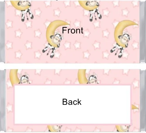 437. Cow & Stars Pink