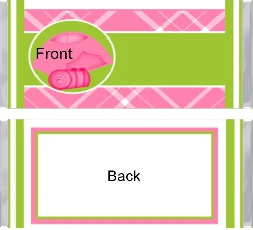 414. Pink & Green Girl Tent