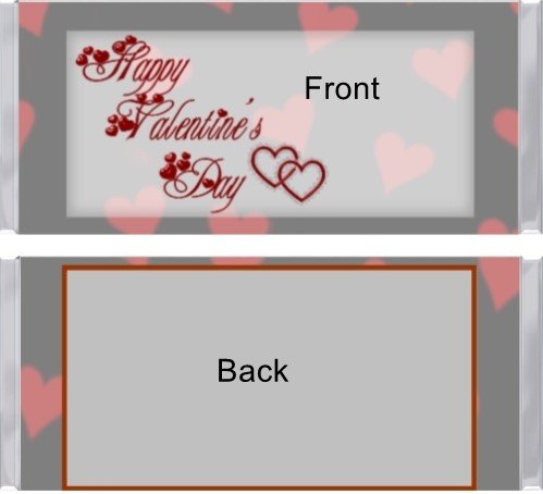 370. Happy Heart Day Grey