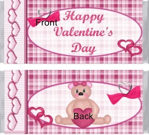 346. Valentine Girl Bear