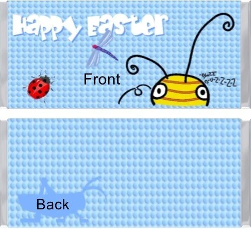 314. Easter Buggy Blue