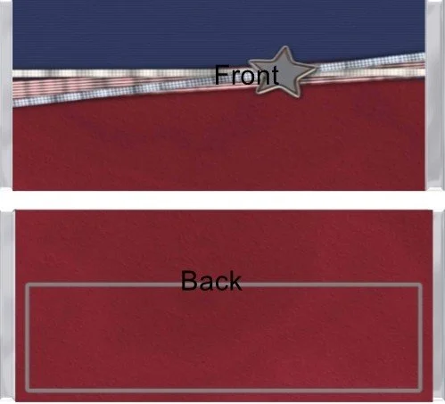 236. USA Ribbon Star