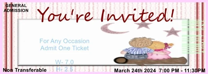 Will U Be Mine 02 Admit One Ticket