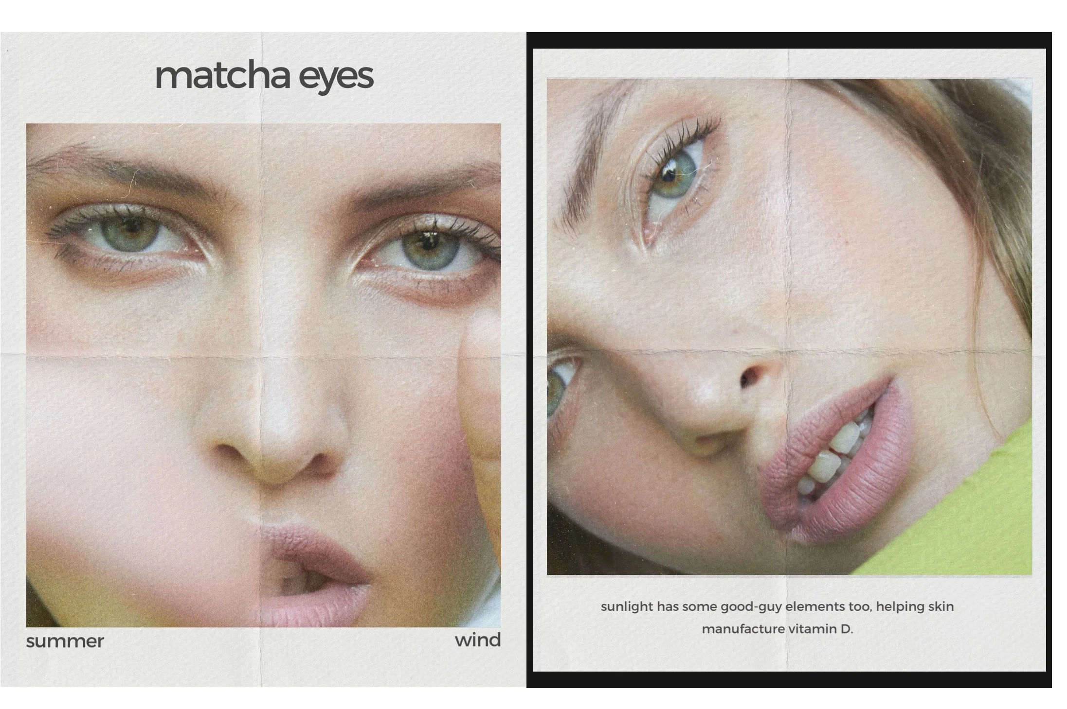 Matcha Eyes Editorial