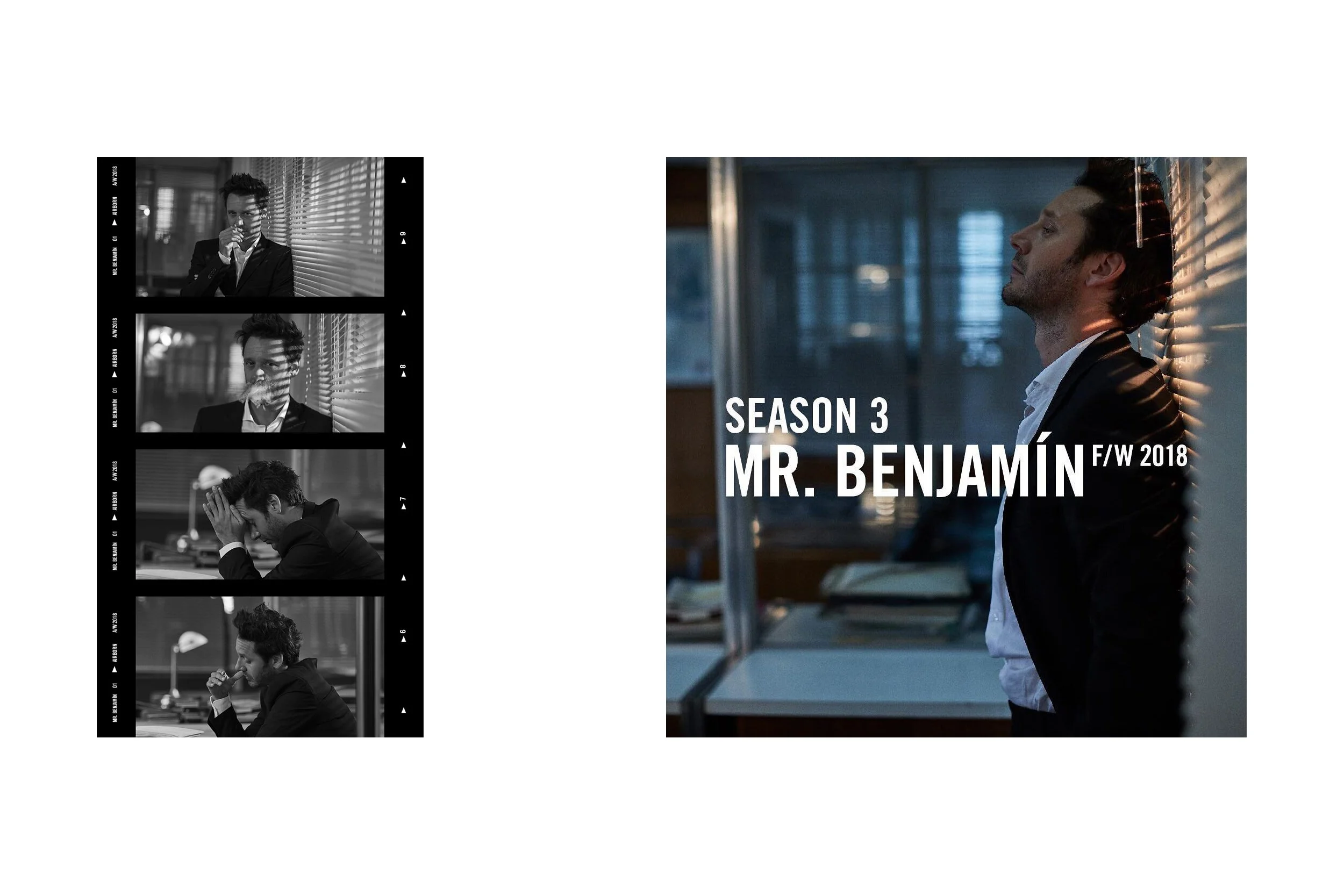 Benjamín Vicuña for Airborn - Campaign