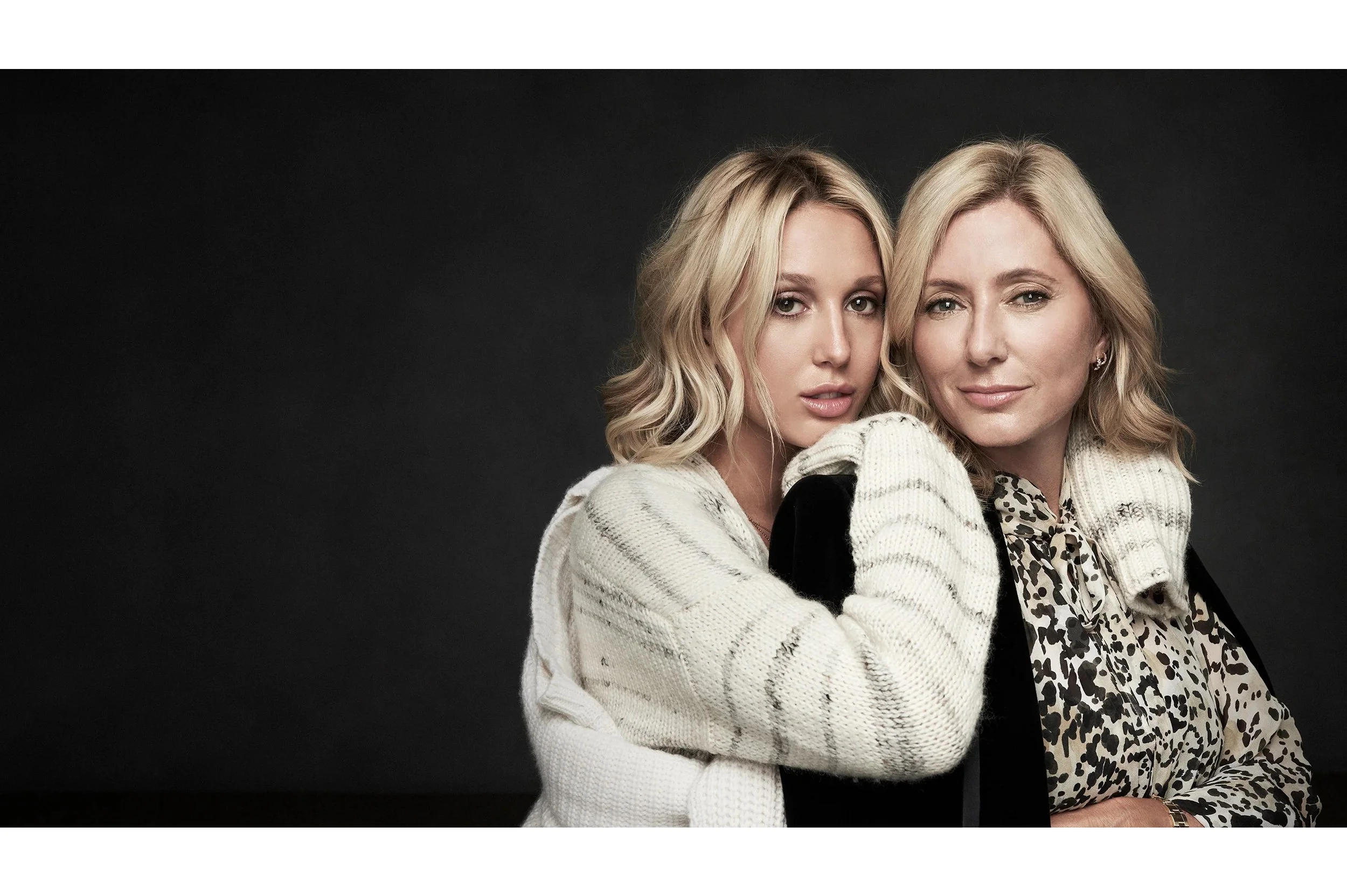 Olympia and Marie Chantal of Greece for La Ligne NYC