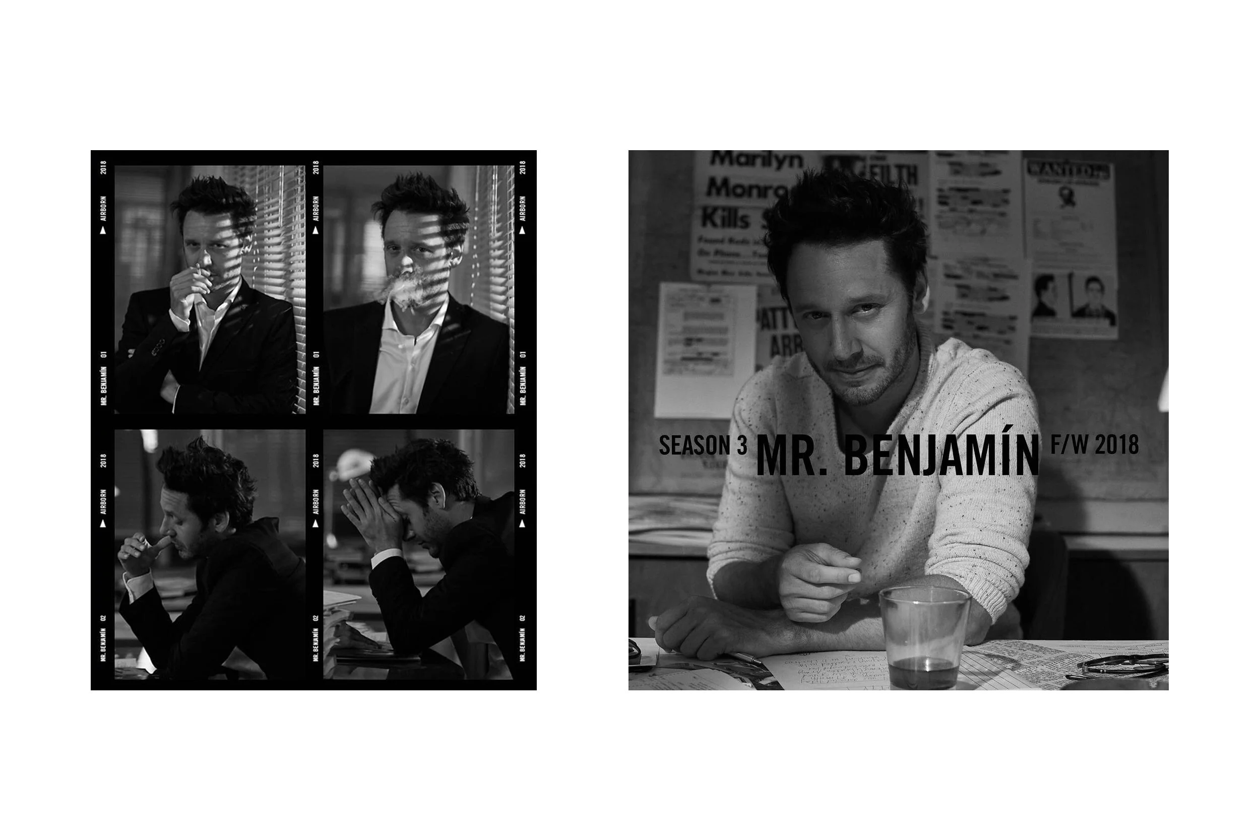 Benjamín Vicuña for Airborn - Campaign