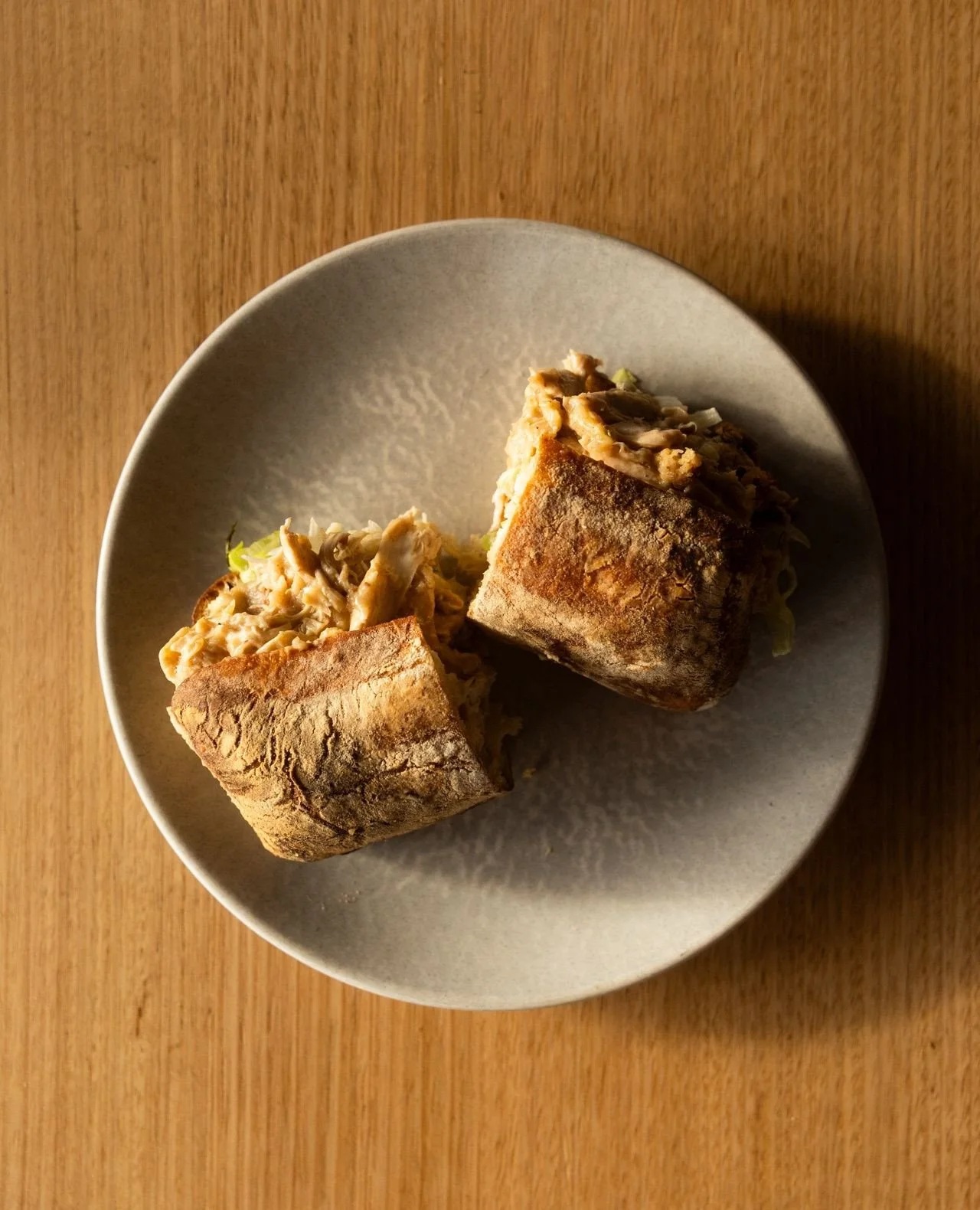 What makes our roast chicken roll so lush?⁠
⁠
We take the bones from our roasted chicken and turn them into a deep, rich Myrtle gravy packed with flavour.⁠
⁠
Layered with herb stuffing, crisp iceberg lettuce and generous lashings of that Myrtle gravy