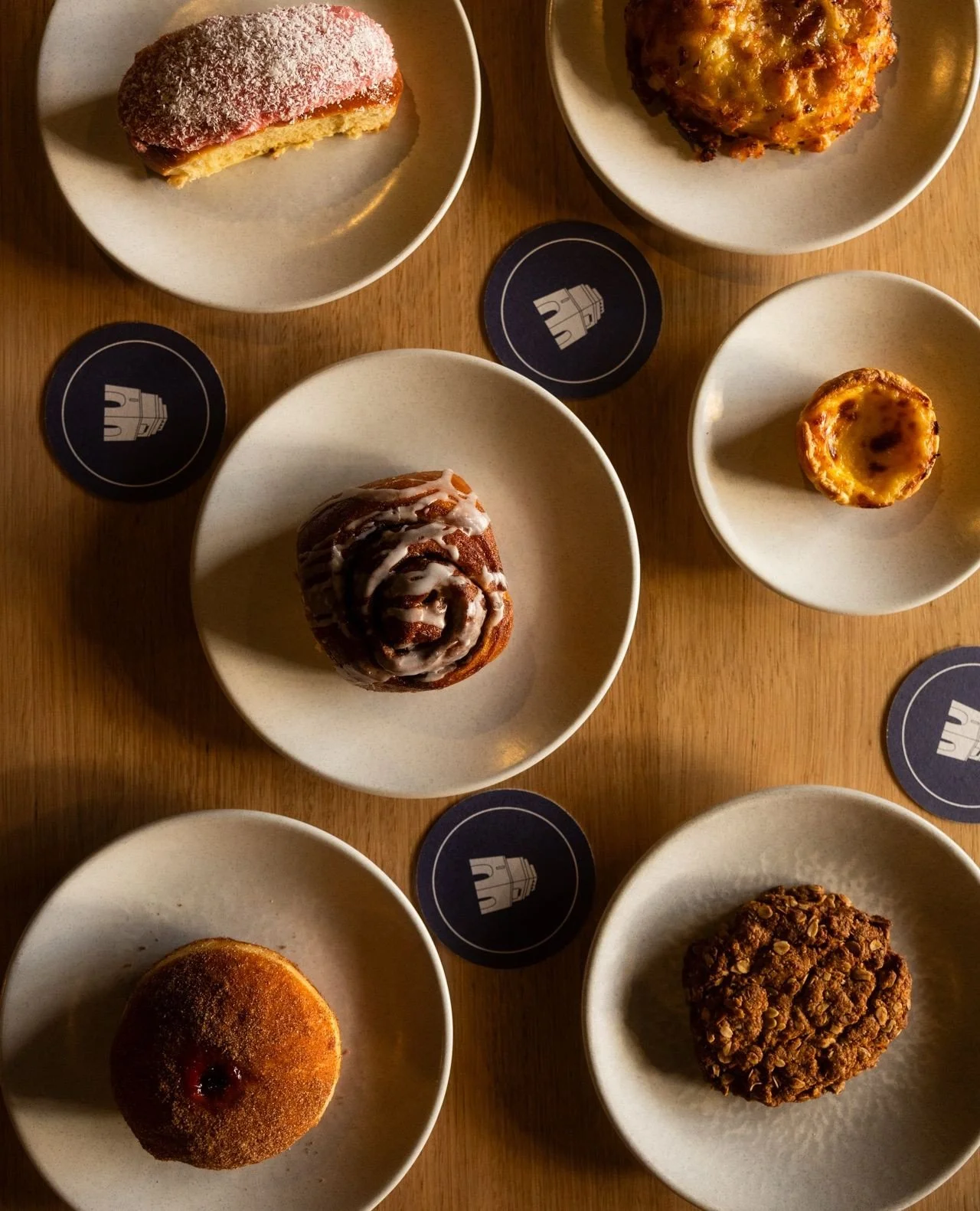 OPEN TODAY! Our chefs work hard to keep the pastry cabinet well stocked for you.⁠
⁠
From buttery classics to seasonal favourites, there&rsquo;s always something for everyone with new pastries rotating each week.⁠
⁠
Anzac cookies are in the mix today,