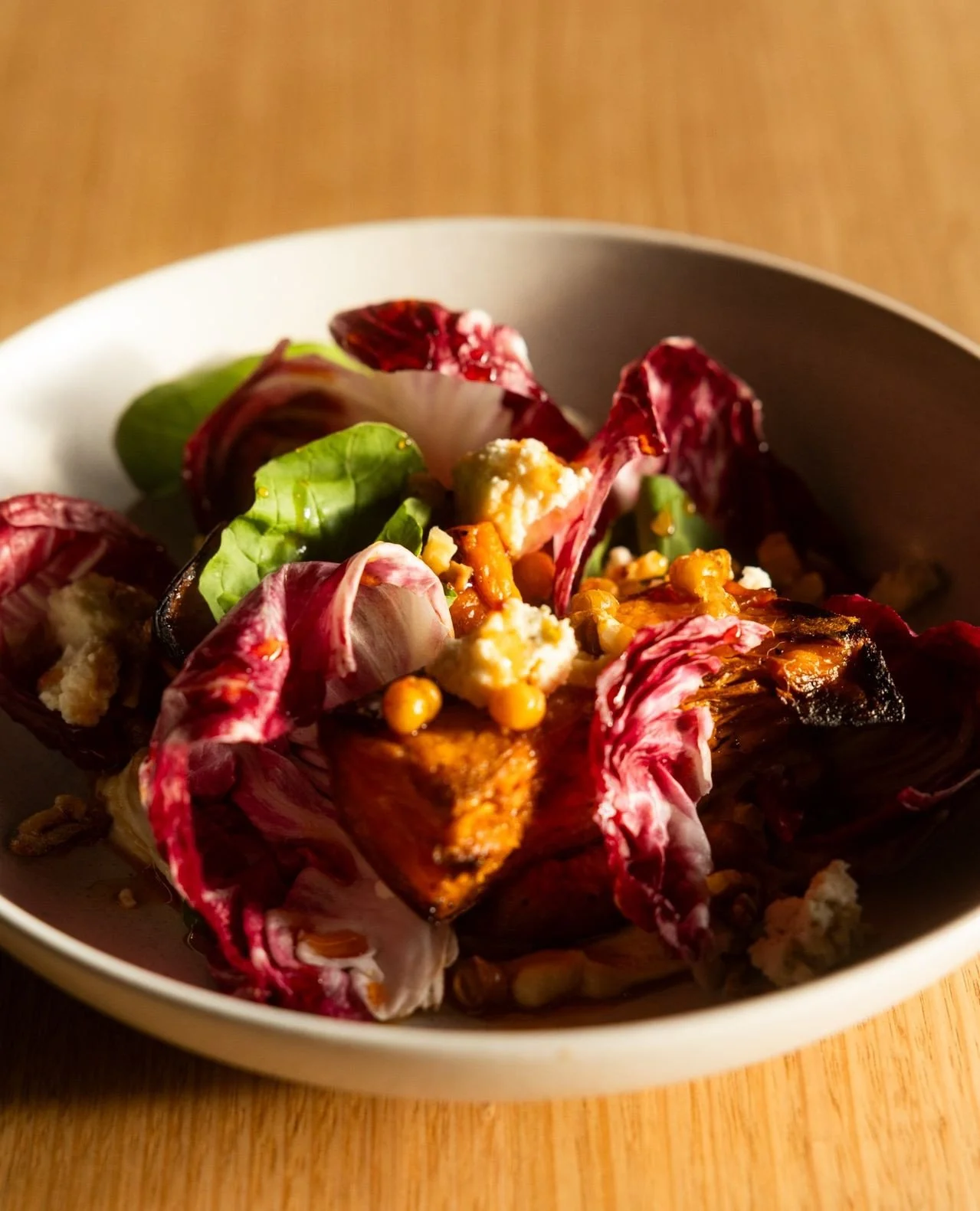 An elevated autumn salad 🍂⁠
⁠
Rich, nutty and creamy - featuring wattleseed-roasted pumpkin paired with whipped wattleseed tahini for an extra layer of deep, roasted nuttiness. ⁠
⁠
Wattleseed is a native bush spice known for its warm, nutty flavour.