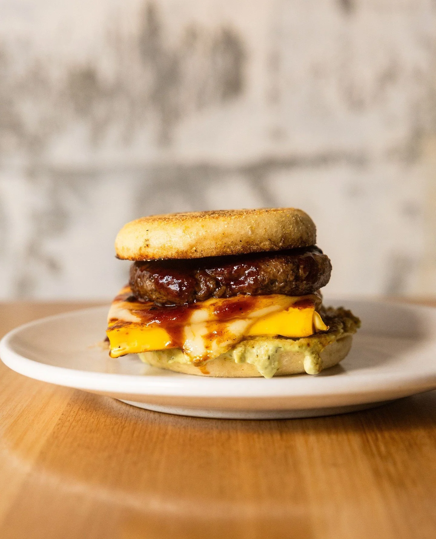 Help out a good cause with your brekky this weekend!⁠
⁠
This season, $1 from every roo sausage muffin goes straight to Deadly Connections to help back their incredible community programs.⁠
⁠
Roo &amp; beef sausage patty, steamed egg, swiss cheese, pe