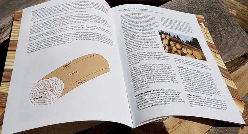 Woods to Woodshop booklet design
