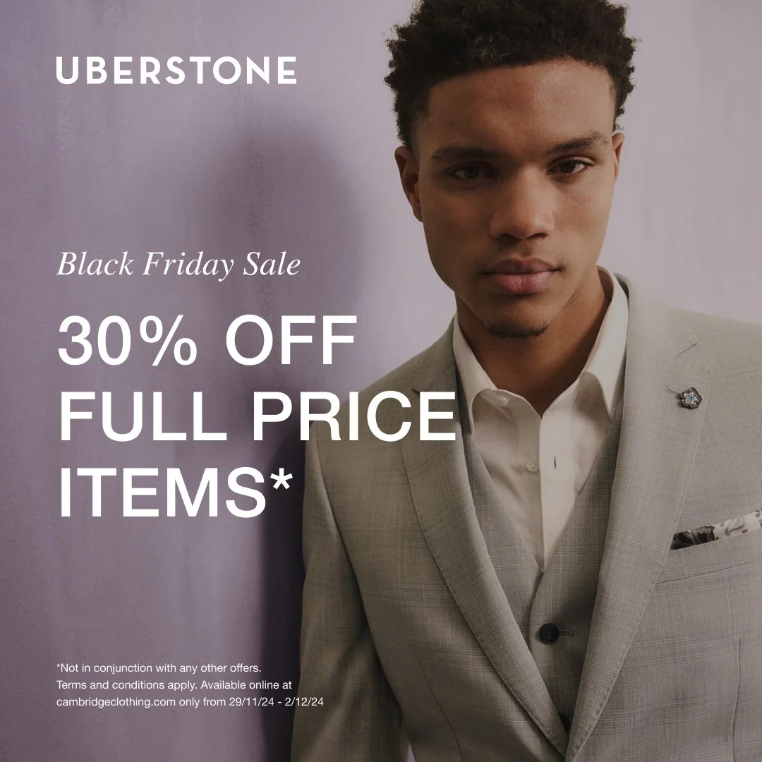 Our Black Friday sale is here. Get 30% off Full Price items* available online now until December 2nd at cambridgeclothing.com only.⁠
⁠
Find your next wardrobe must-have, link in bio.⁠
⁠
⁠
#mensfashion #menswear #style #mensstyle