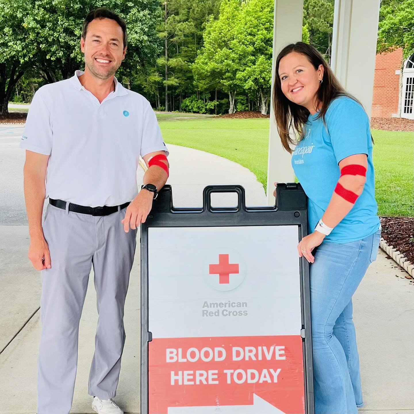 We can all give something to make a difference for someone in need, and you showed up to do just that at our Blood Drive last week! 

Together we donated 25 gallons of blood which will help save 50 lives.🩸Let&rsquo;s Go!