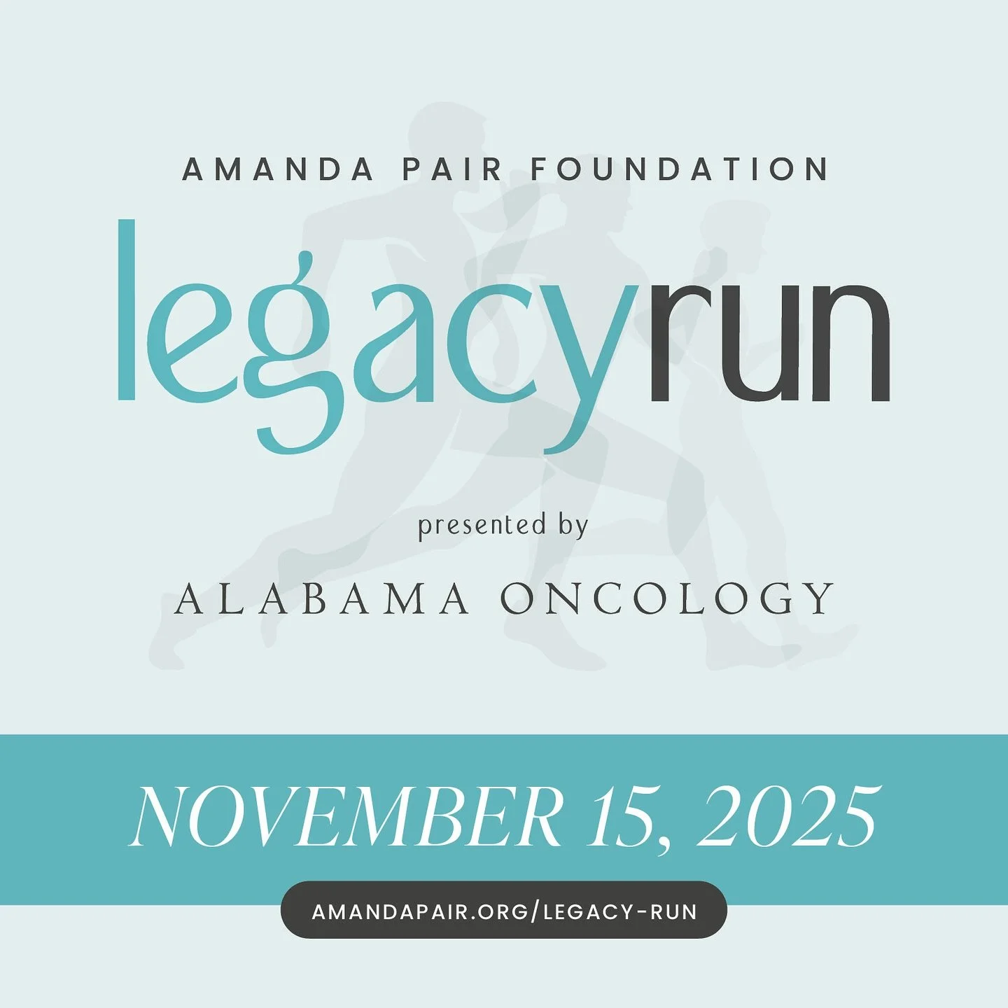 You&rsquo;re invited to pull out your running (or walking!) shoes to join us again this year for the Fourth Annual Legacy Run! Coming up November 15th, this family-friendly event is a fun and meaningful way to gather with the community to overcome ca