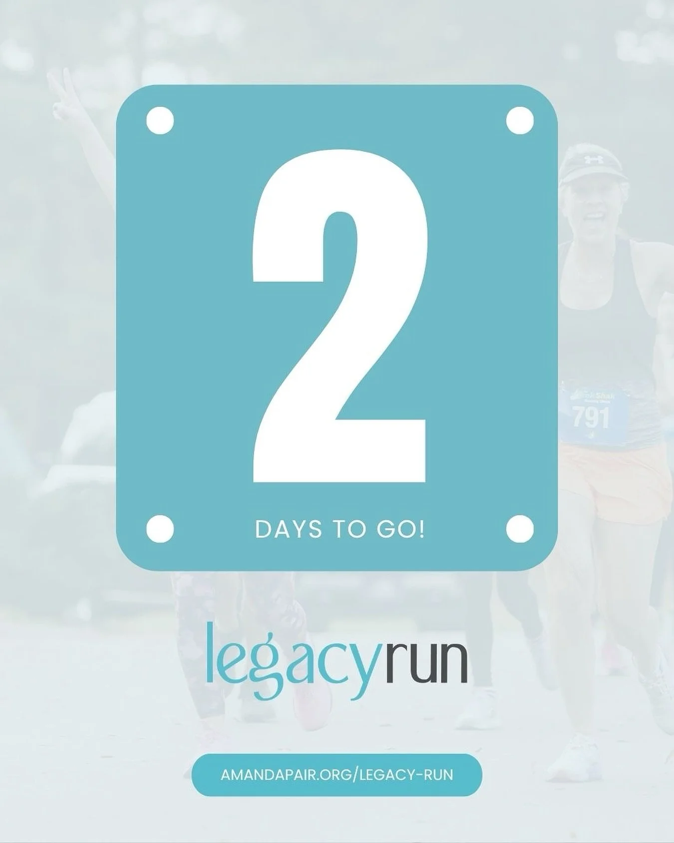 Runners and walkers of all ages are coming together to overcome cancer!

2 Days until the Legacy Run!

#apf #overcomingcancer #legacyrun