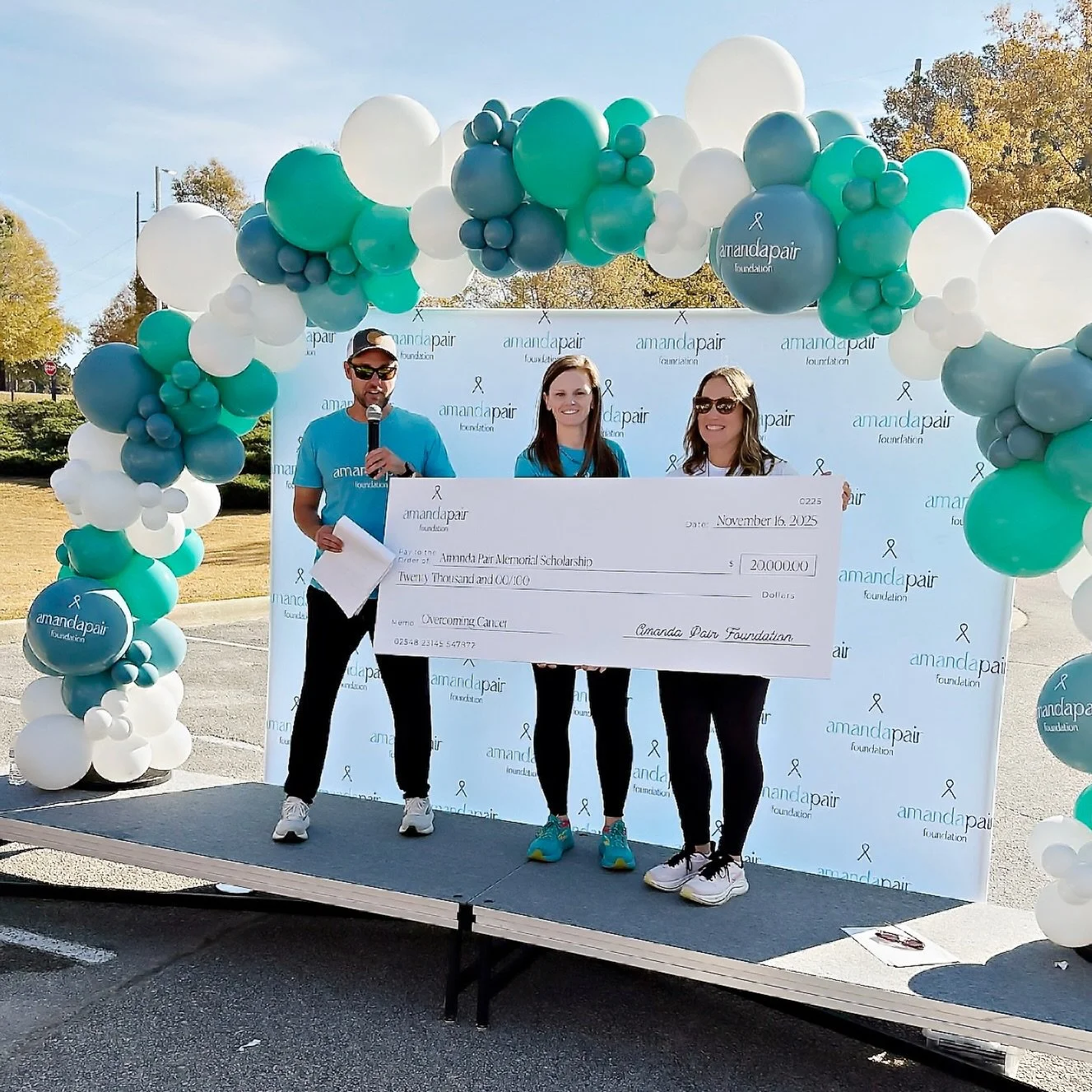 Together, we are honoring the work Amanda did by continuing to invest in the next generation. We were able to provide $20K in scholarship money because of your involvement and generosity. We are paying it forward together, and we&rsquo;re only just g