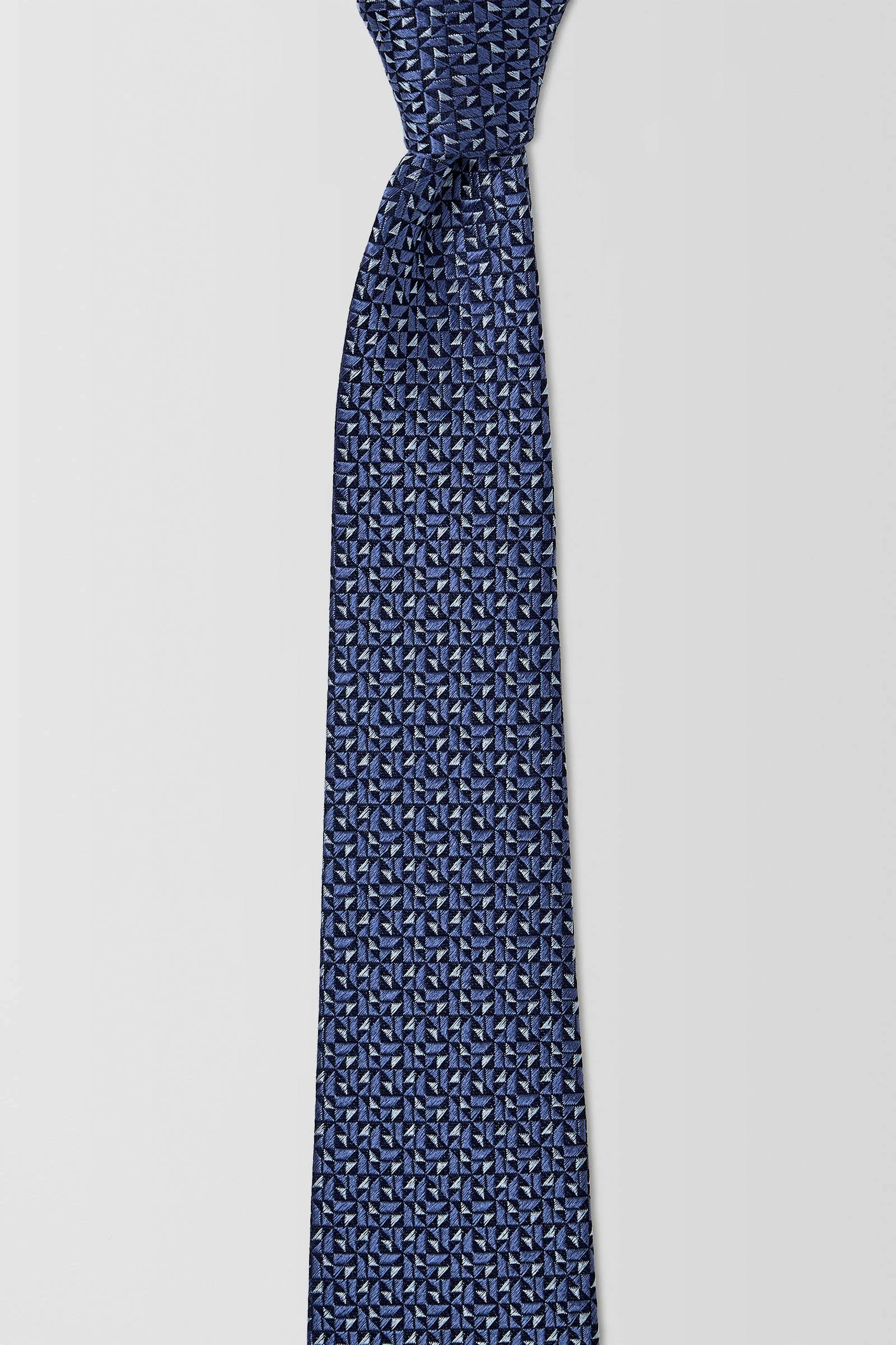  Triangle Geo 6.5cm Tie  
PGAW000001 Navy
