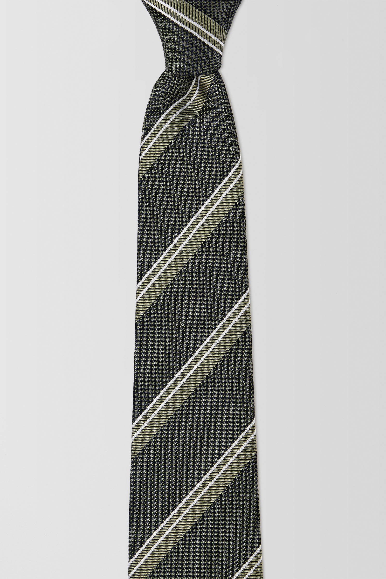  Double Stripe 6.5cm Tie  
PGAW000003 Olive