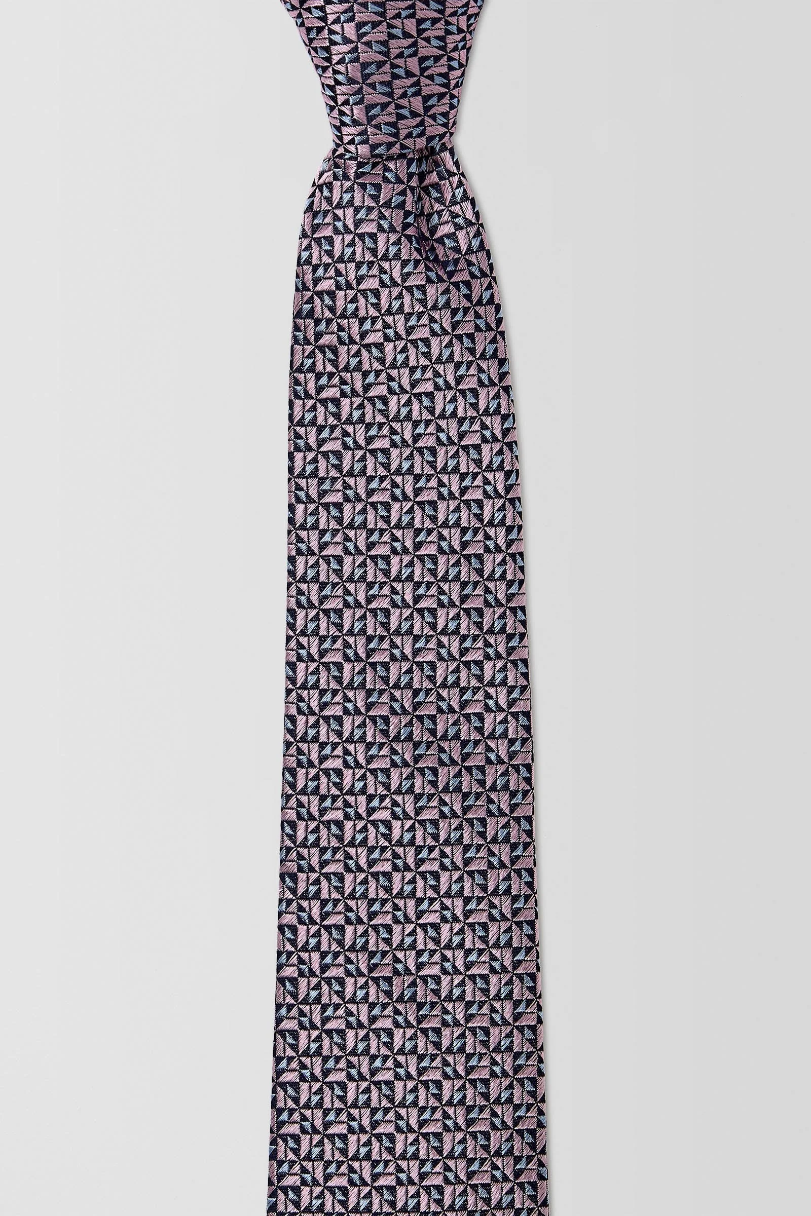  Triangle Geo 6.5cm Tie  
PGAW000001 Pink