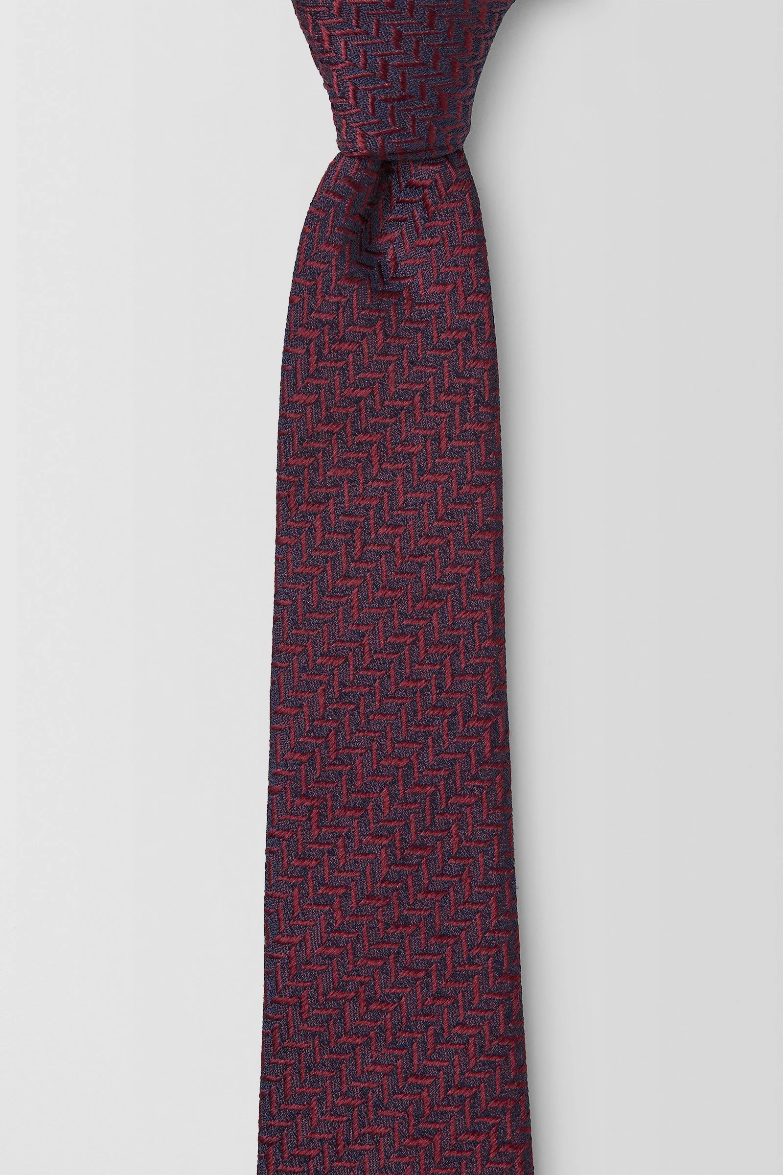  Herringbone 6.5CM Tie  
Wine | PGAV100004