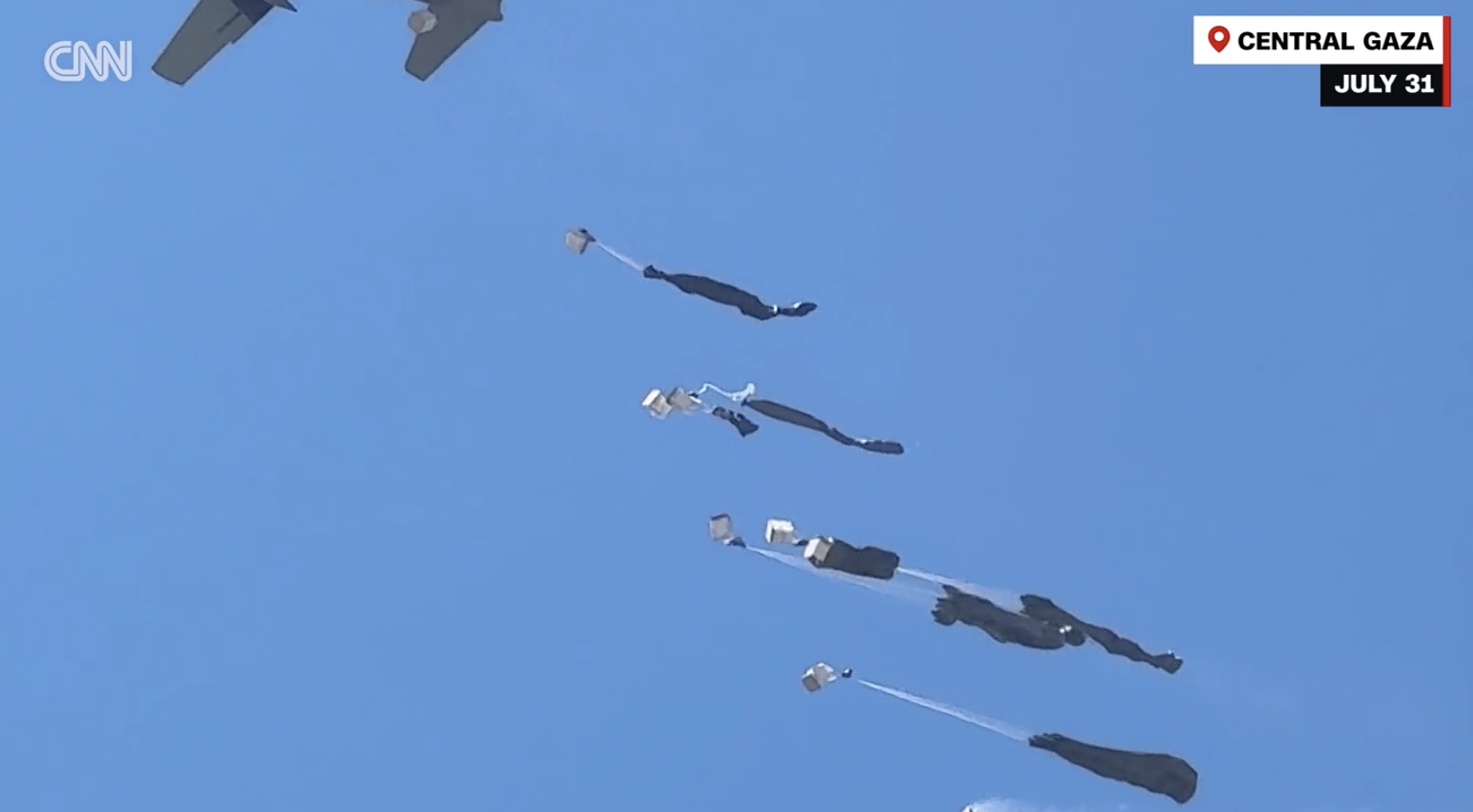 'This is considered death, not aid or food’: People in Gaza react to Israel airdropping aid packages