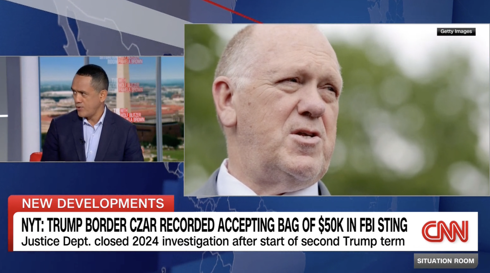 Report alleges Trump border czar Tom Homan accepted bag of $50K in FBI sting