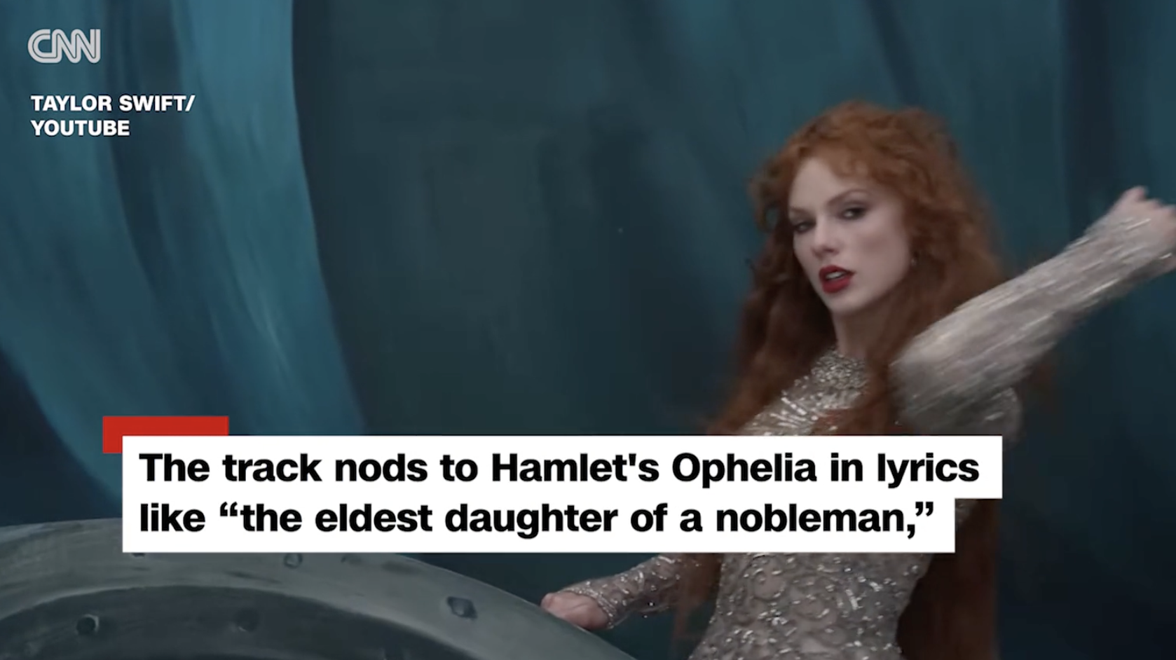 'The Fate of Ophelia' music video premieres online