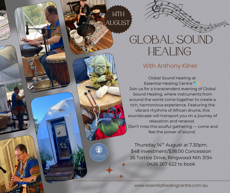 Global Sound Healing with Anthony