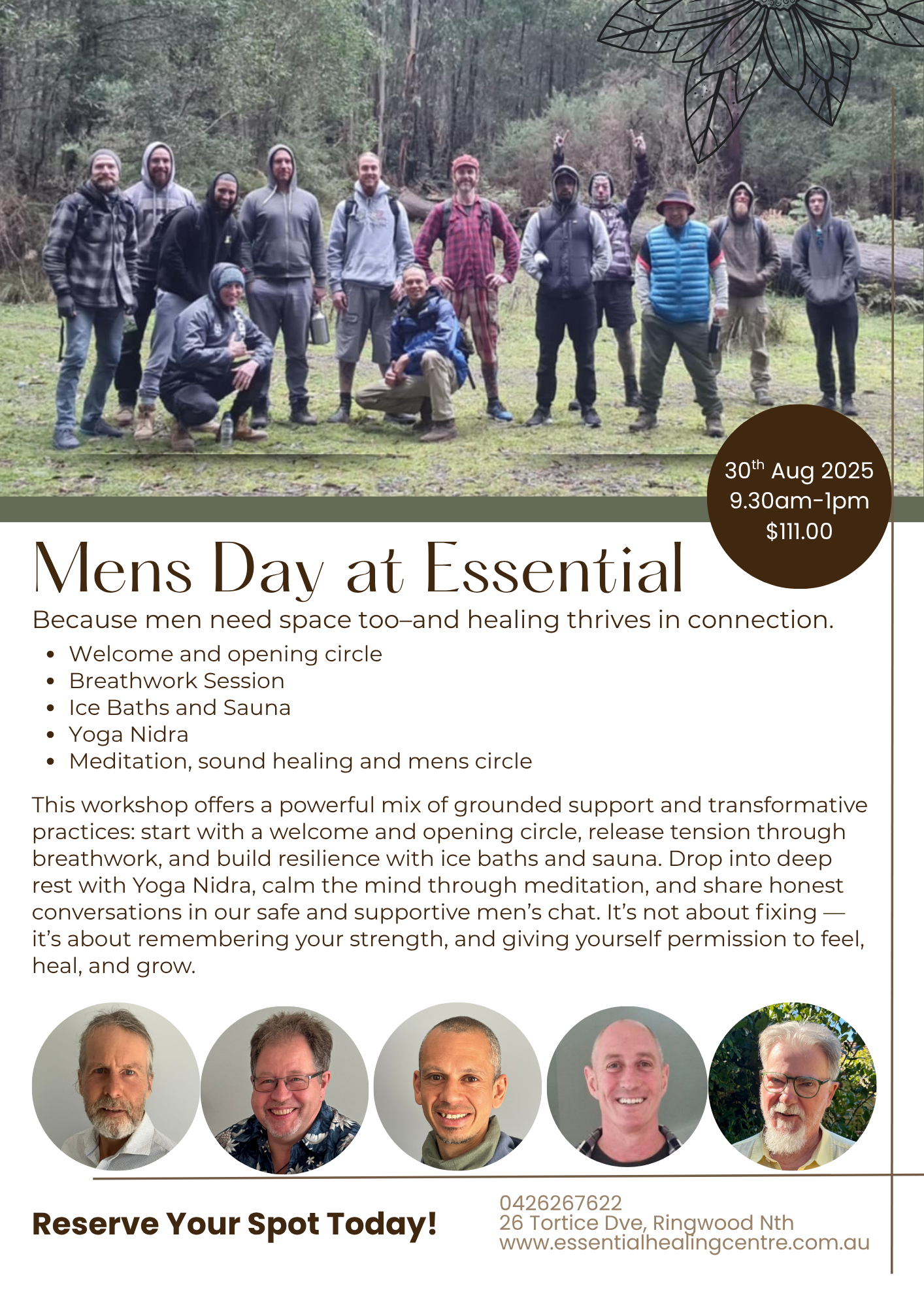 Men's Day at Essential