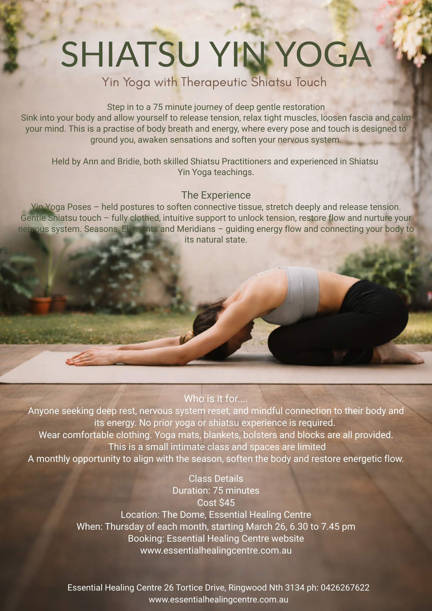 Shiatsu Yin Yoga 