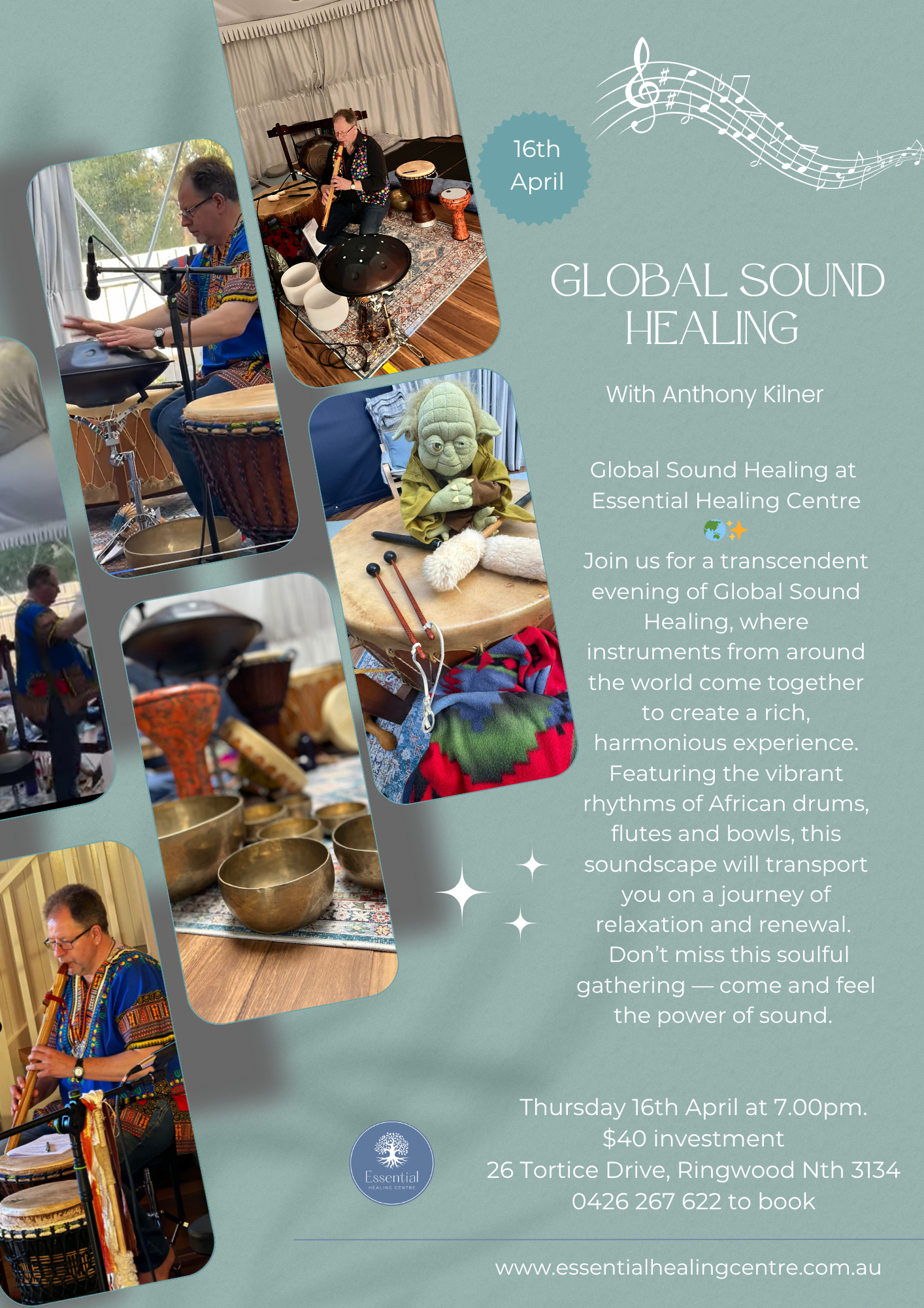 Global Sound Healing with Anthony