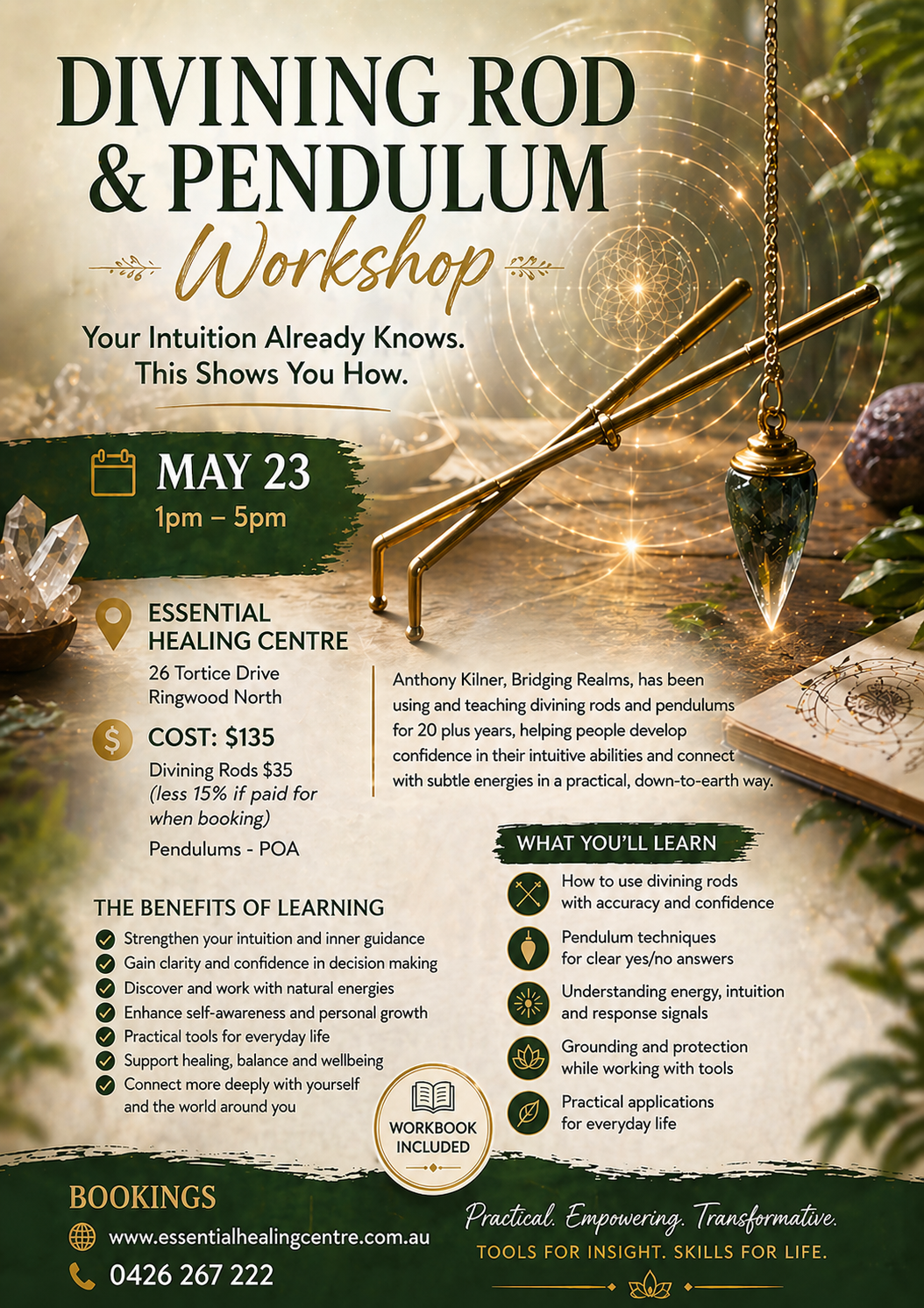 Divining and Pendulum Workshop 
