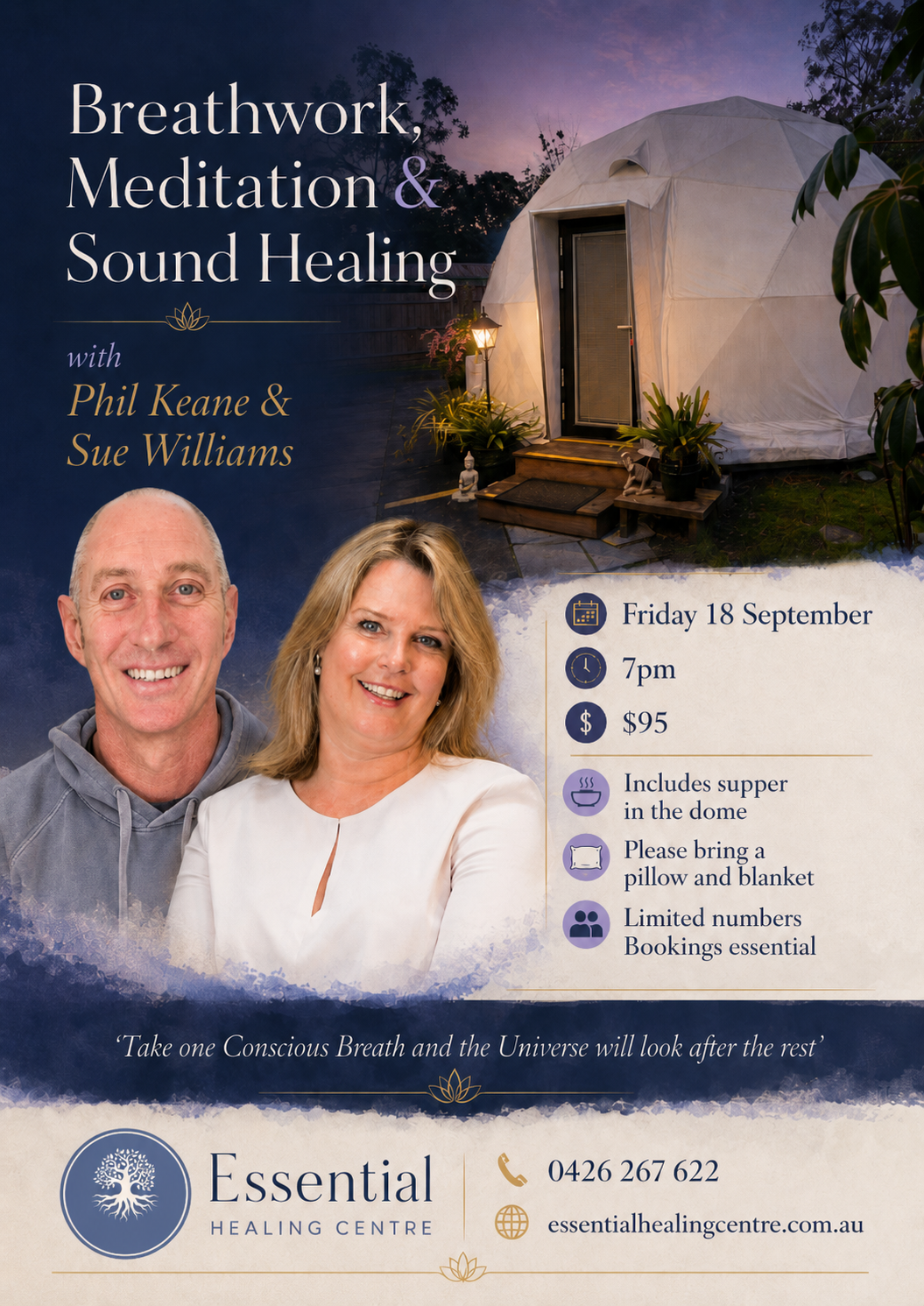 Breathwork, Sound and Meditation 