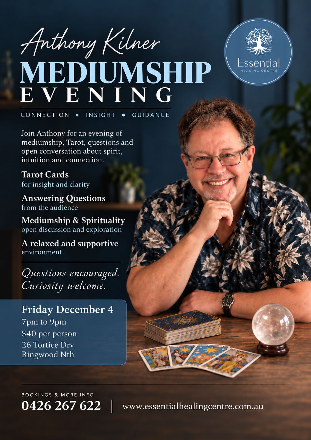 Mediumship Evening with Anthony Kilner 
