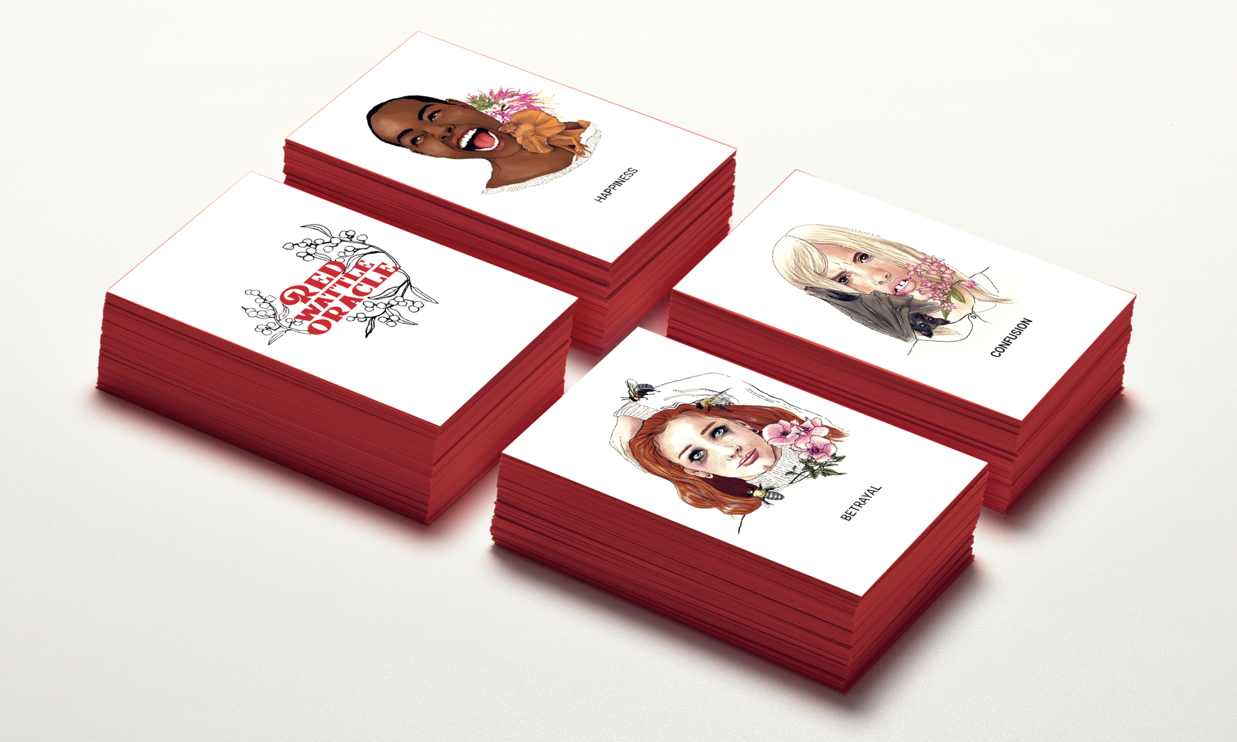 Red Wattle Oracle Cards