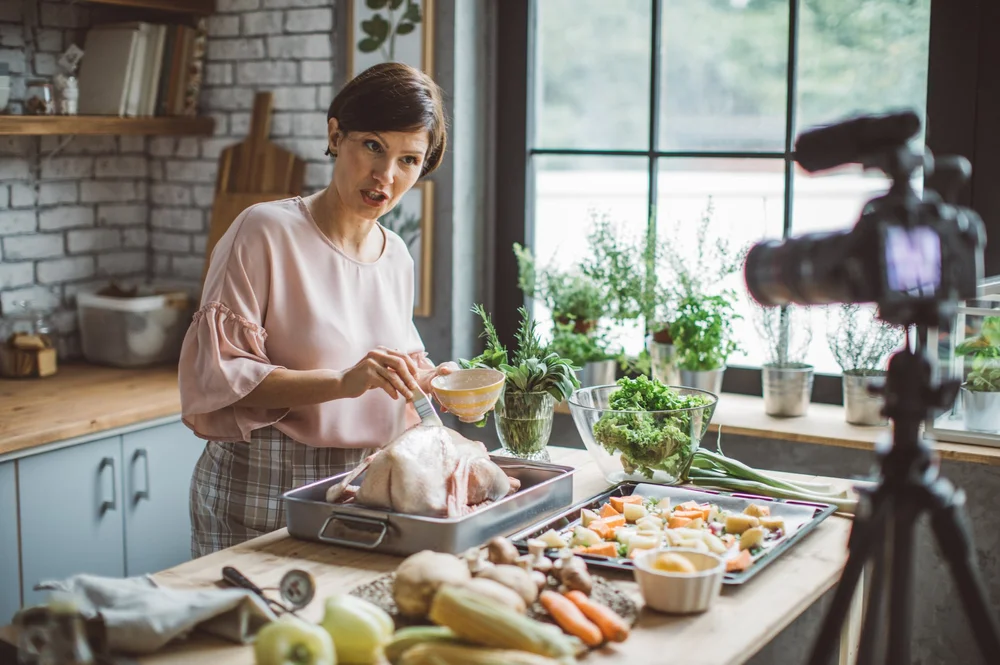 Cooking Shows & Ads at Home studio set on rent in Delhi NCR