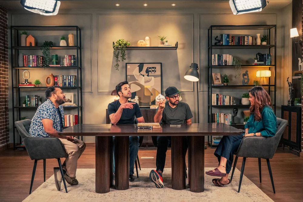 Podcast and living room studio on rent in South Delhi — The Loft