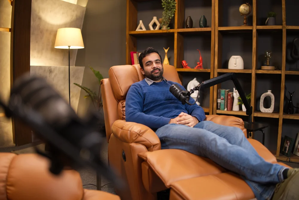 Podcast and live-stream studio in Gurgaon
