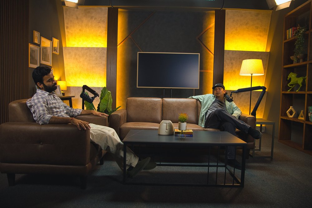 Podcast and live-stream studio in Gurgaon