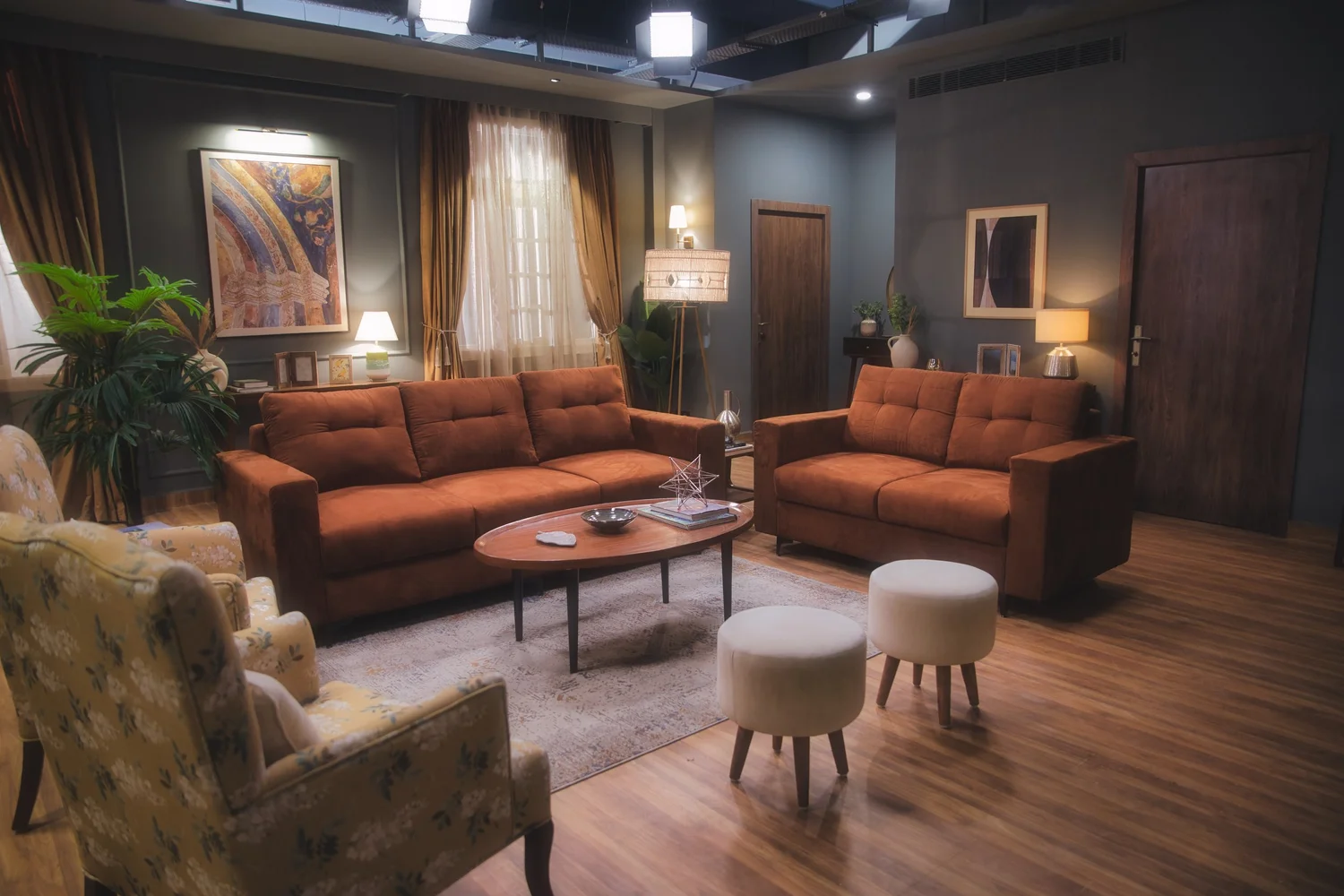 Living room studio set on rent in Gurgaon