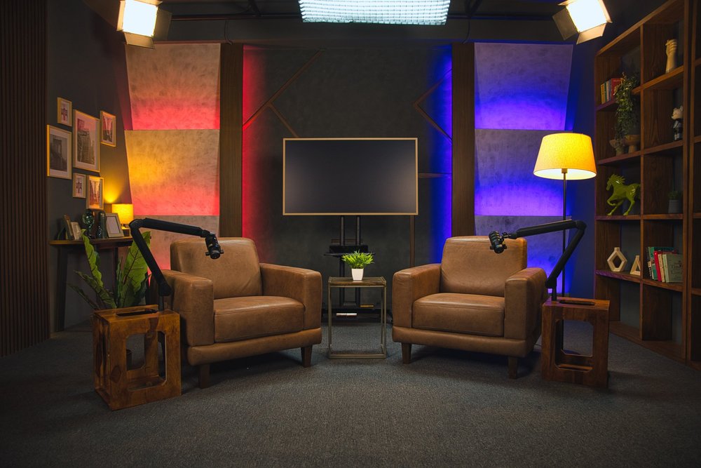 Podcast and live-stream studio in Gurgaon