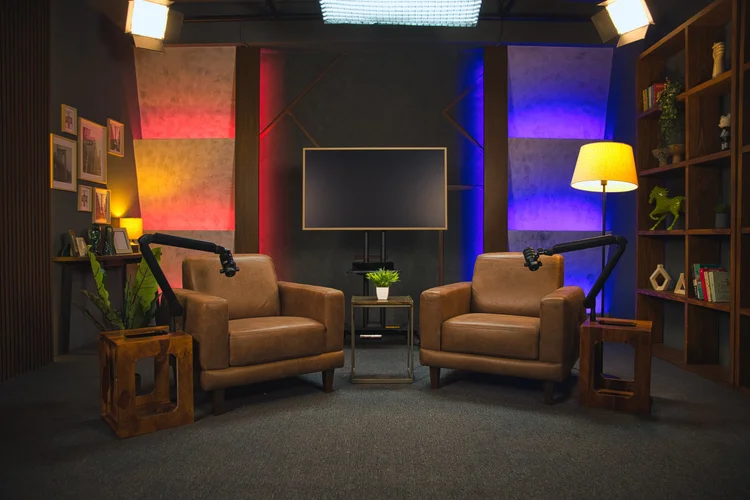 Studio One — the armchair podcast setup, Nirvana Country, Gurgaon