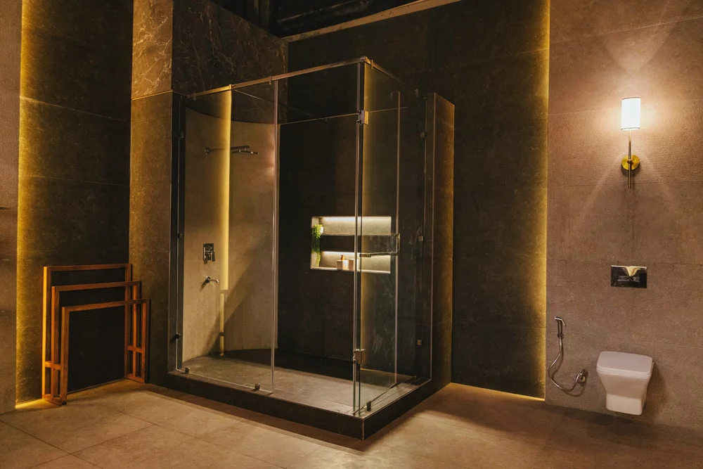 Pre-dressed house set studio detail, Gurgaon