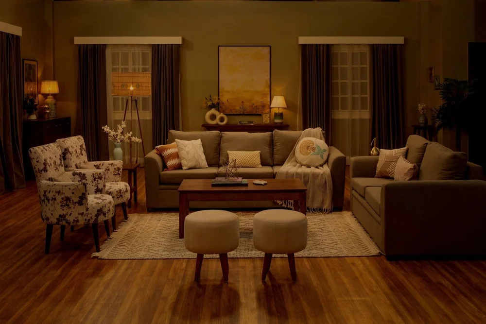 Living room studio set on rent in Gurgaon